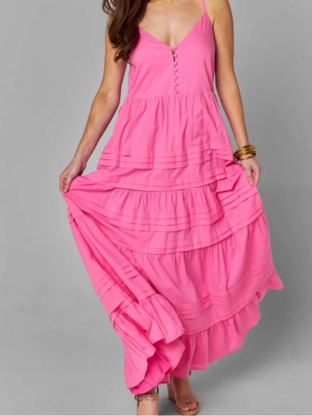 Buddy Love Blue Maxi Summer Dress View 4